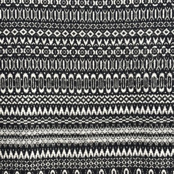 Northern Reflections super soft crew neck sweater black and white pattern size M - Picture 4 of 16